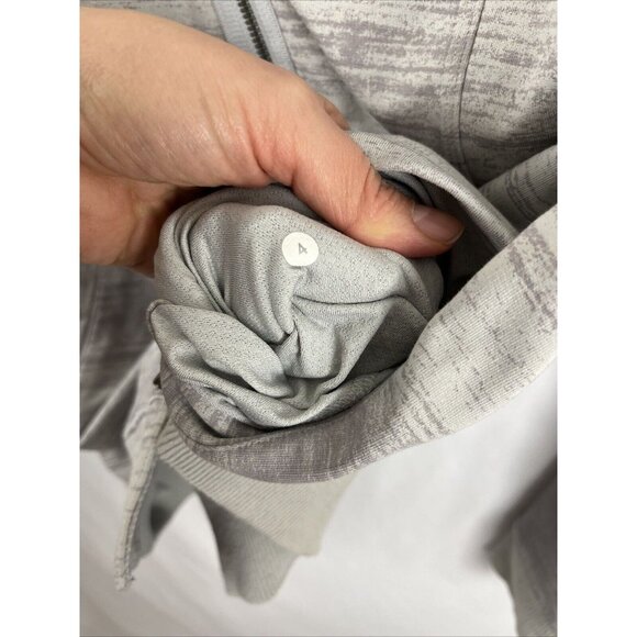Lululemon Mula Bundle Wrap Jacket Women's Size 4 Heathered Gray - Picture 4 of 12